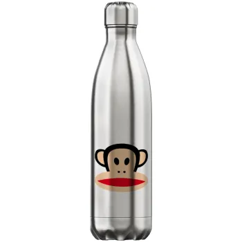 Monkey, Inox (Stainless steel) hot metal mug, double wall, 750ml