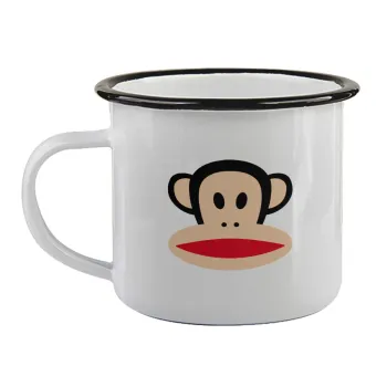 Monkey, Κούπα εμαγιέ με μαύρο χείλος 360ml