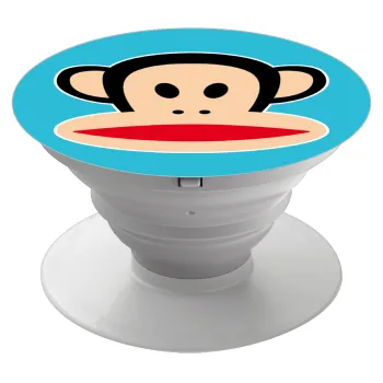 Monkey, Phone Holders Stand  Λευκό Βάση Στήριξης Κινητού στο Χέρι