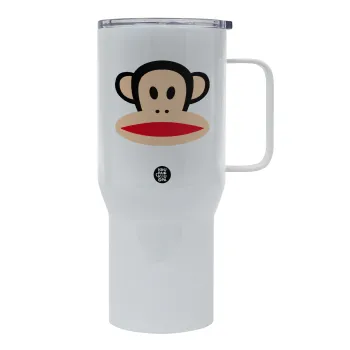 Monkey, Mega Stainless steel Tumbler with lid, double wall 750L