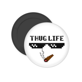 thug life, Μαγνητάκι ψυγείου στρογγυλό διάστασης 5cm