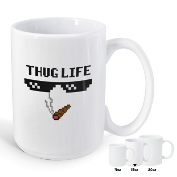 thug life, Κούπα Mega, κεραμική, 450ml
