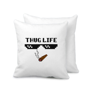thug life, Sofa cushion 40x40cm includes filling