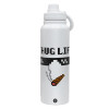1L Stainless Steel Thermal Bottle with Phone Holder & Double Wall Insulation