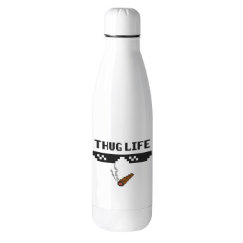 thug life, Metal mug thermos (Stainless steel), 500ml