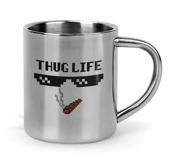 thug life — Κούπα Ανοξείδωτη διπλού τοιχώματος 300ml