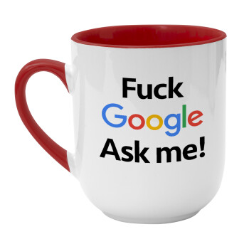 Fuck Google, Ask me!, Κούπα κεραμική tapered 260ml