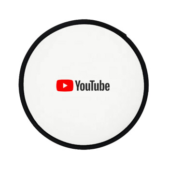 Youtube, Βεντάλια υφασμάτινη αναδιπλούμενη με θήκη (20cm)
