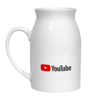 Youtube, Κανάτα Γάλακτος, 450ml (1 τεμάχιο)