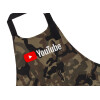 Ποδιά μαγειρικής Σεφ με τσέπες, Βαμβακερή, Camouflage (ΕΝΗΛΙΚΩΝ, 100% COTTON)