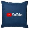Sofa cushion Blue 50x50cm includes filling