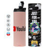 Tumbler stainless steel PINK 600ml