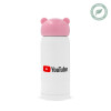 Pink stainless steel thermal flask, 320ml