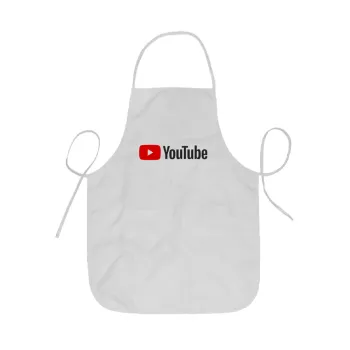 Youtube, Ποδιά Σεφ ολόσωμη κοντή  Παιδική (44x62cm)