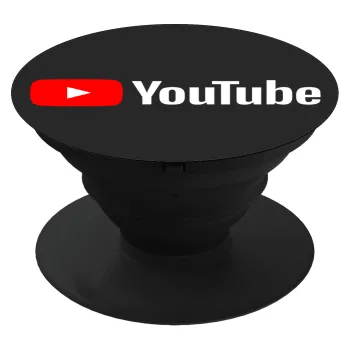 Youtube, Phone Holders Stand  Μαύρο Βάση Στήριξης Κινητού στο Χέρι