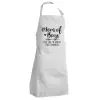 Adult Chef Apron (with sliders and 2 pockets)