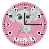 Wooden wall clock (20cm)