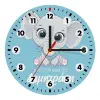 Wooden wall clock (20cm)