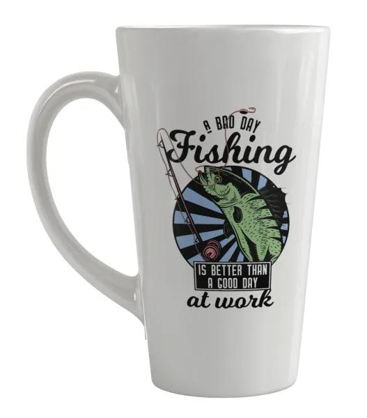 A bad day FISHING is better than a good day at work — Latte Μεγάλη
