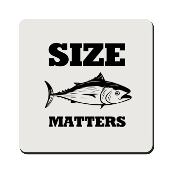 Size matters, Τετράγωνο μαγνητάκι ξύλινο 9x9cm