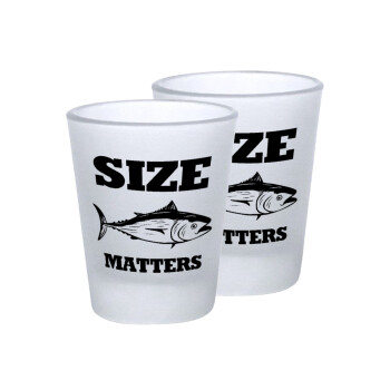 Size matters, Σφηνοπότηρα γυάλινα 45ml του πάγου (2 τεμάχια)