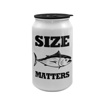 Size matters, Κούπα ταξιδιού μεταλλική με καπάκι (tin-can) 500ml