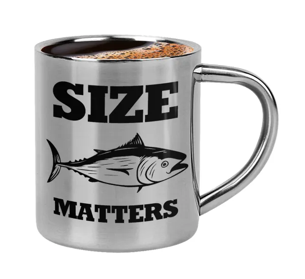 Size matters — Κουπάκι μεταλλικό διπλού τοιχώματος για espresso (220ml)