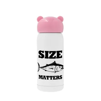 Size matters, Pink stainless steel thermal flask, 320ml