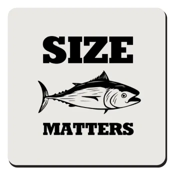 Size matters, Τετράγωνο μαγνητάκι ξύλινο 9x9cm