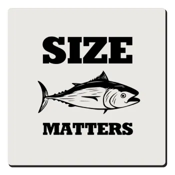 Size matters, Τετράγωνο μαγνητάκι ξύλινο 6x6cm