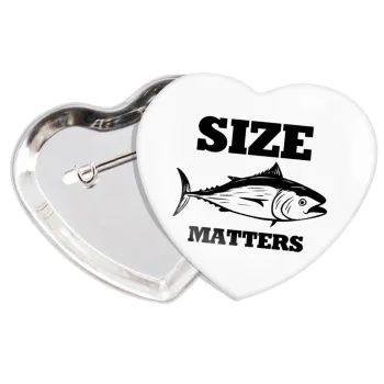 Size matters, Κονκάρδα παραμάνα καρδιά (57x52mm)