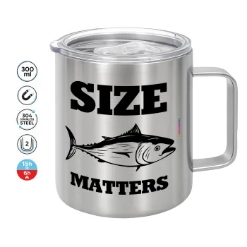 Size matters, Mug Stainless steel double wall 300ml