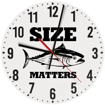 Size matters, Ρολόι τοίχου ξύλινο (30cm)