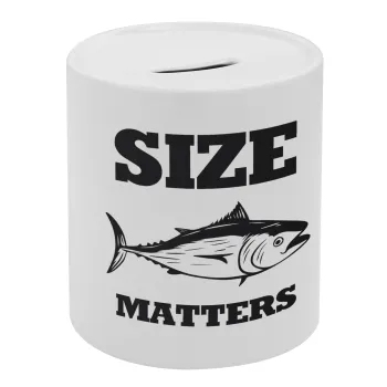 Size matters, Κουμπαράς πορσελάνης με τάπα