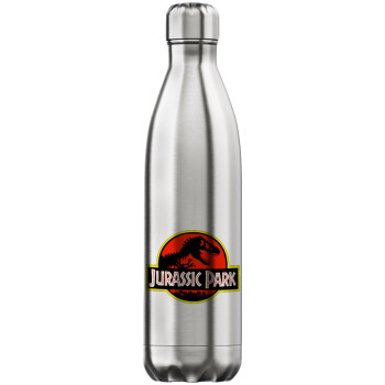 Jurassic park, Inox (Stainless steel) hot metal mug, double wall, 750ml
