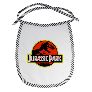 Jurassic park, Σαλιάρα μωρού αλέκιαστη με κορδόνι Μαύρη