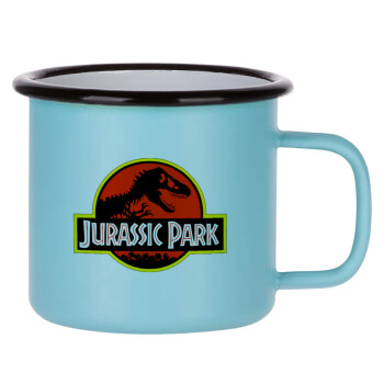 Jurassic park, Κούπα Μεταλλική εμαγιέ ΜΑΤ σιέλ 360ml