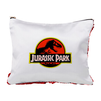 Jurassic park, Τσαντάκι νεσεσέρ με πούλιες (Sequin) Κόκκινο