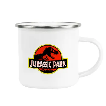Jurassic park, Κούπα Μεταλλική εμαγιέ λευκη 360ml