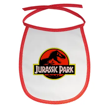 Jurassic park, Σαλιάρα μωρού αλέκιαστη με κορδόνι Κόκκινη