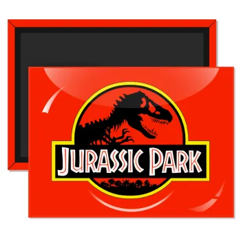 Jurassic park, Ορθογώνιο μαγνητάκι ψυγείου διάστασης 9x6cm