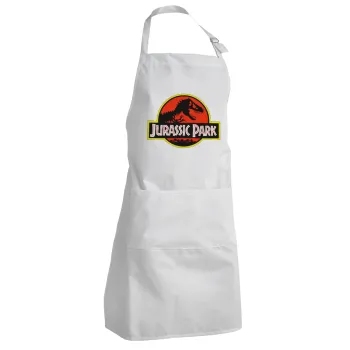 Jurassic park, Adult Chef Apron (with sliders and 2 pockets)