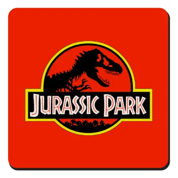 Jurassic park, Τετράγωνο μαγνητάκι ξύλινο 9x9cm