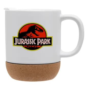 Jurassic park, Ceramic coffee mug Cork (MAT), 330ml