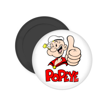 Popeye the sailor man, Μαγνητάκι ψυγείου στρογγυλό διάστασης 5cm