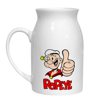Popeye the sailor man, Milk Jug (450ml) (1pcs)