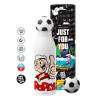 Soccer Metal mug thermos, double wall, 550ml