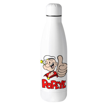 Popeye the sailor man, Metal mug thermos (Stainless steel), 500ml