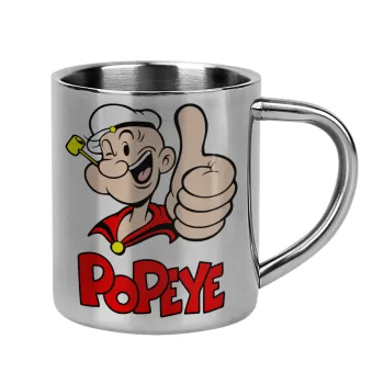 Popeye the sailor man, Mug Stainless steel double wall 300ml