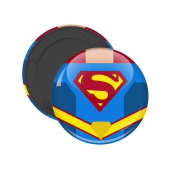 Superman flat, Μαγνητάκι ψυγείου στρογγυλό διάστασης 5cm
